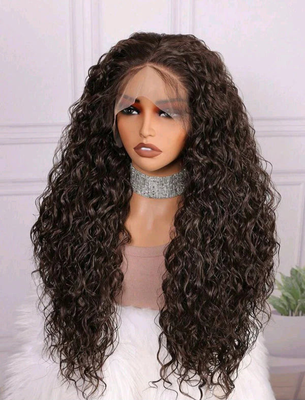 Soft Deep Lace Front Wig(human blend)